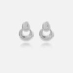 S925 Sterling Silver Simple Personality Fashion Earrings