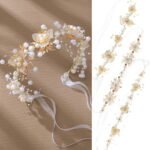 Gold Flower Headband
