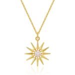 Sunflower Pendant Necklace