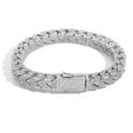 8mm V-shaped chain bracelet