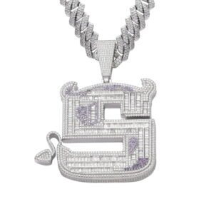 Iced Out 5A CZ Pendant Necklace