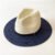 Cream white + Blue
