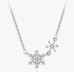 Snowflake Necklace S925 Sterling Silver
