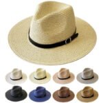 Monochrome Beach Straw Hat