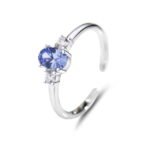 s925 silver adjustable ring