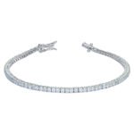Moissanite Tennis Bracelet S925 Sterling Silver Necklace
