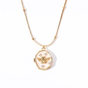Angel Album Necklace Locket