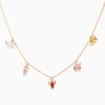 Ocean Series Colorful Zircon Marine Animal Necklace