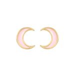 Pink Moon Earrings Designer Jewelry Fashion Accessories