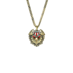 5D Eagle Necklace Patriotic Bald Eagle Pendant with 20in Stainless Steel Chain