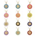 Colorful Jesus Pendant Women's Jewelry
