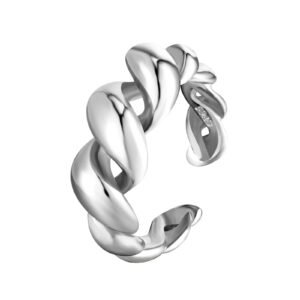Croissant Irregular Open Ring