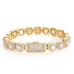 Zircon Rock Candy Bracelet Personality Fashion Men'S Bracelet