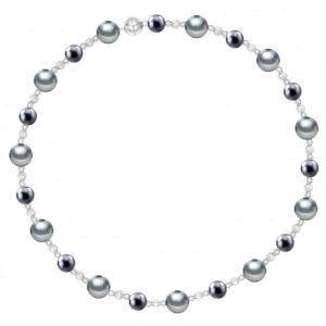 S925 Sterling Silver Pearl Clavicle Necklace Exquisite Gift