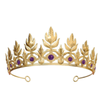 Glod Crown for Women Leaves Princess Birthday Tiaras