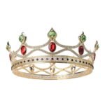 Medieval Gold King Crown for Men