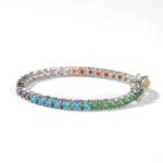 Rainbow Tennis Bracelet Zirconia