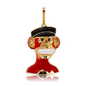 Metaverse NFT Ape Pendant Necklace for Men