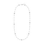 Gypsophila Pearl Necklace for Women - Layered Sweater Chain
