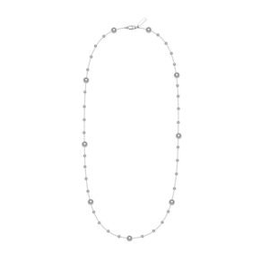 Gypsophila Pearl Necklace for Women - Layered Sweater Chain