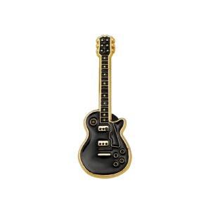 Cute Cartoon Guitar Brooch Pin Badge
