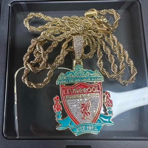 Football Club Badge Pendant Necklace Fan Memorabilia photo review