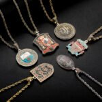 Football Club Badge Pendant Necklace Fan Memorabilia