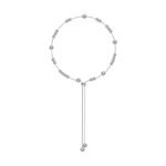 Gray Pearl Double Layer Necklace for Women