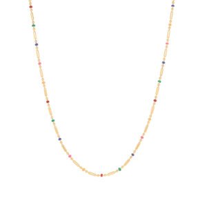 Colorful Rainbow Bohemian Necklace