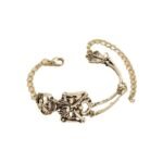 Gothic Skeleton Hand Bracelet Halloween Jewelry