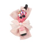 Pink Bow Skull Hair Clip for Women