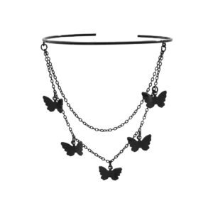 Star Moon Butterfly Cross Arm Cuff Gothic Halloween Jewelry