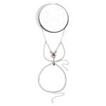 Spider Leg Harness Punk Thigh Chain for Halloween