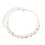 Double Layered Colorful Beach Waist Chain Butterfly Body Chain
