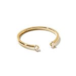 Delicate Open Rhinestone Ring for Women