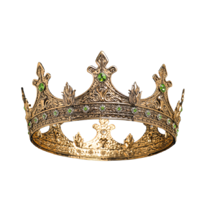 Medieval Gold King Crowns for Men Royal Costume Headwear for Party Hat