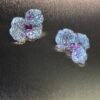 S925 Sterling Silver Three-Dimensional Flower Earrings photo review