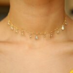 Zircon Water Drop Pendant Necklace - Elegant and Sparkling Jewelry