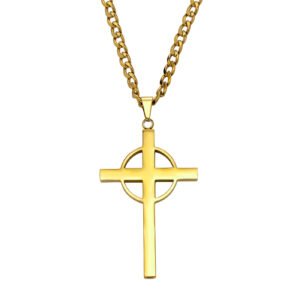 Gold Cross Pendant Necklace – Classic Jewelry Gift