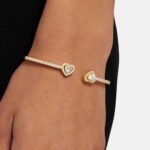 Charming Heart-Open Bangle