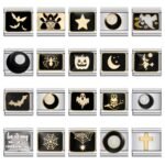 Stainless Steel Halloween Italian Charm Bracelet – Spooky and Stylish Jewelry