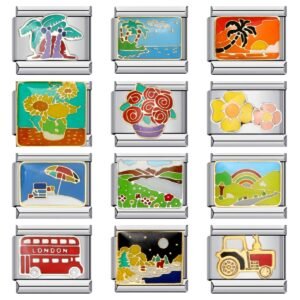 Italian Charm Bracelet Holiday Memory Series – Cherished and Unique Jewelry