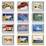Italian Charm Bracelet Transportation Series – Fun and Playful Jewelry