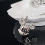 Disney Mickey Minnie Necklace Donald Duck Mickey Mouse Necklace Hip Hop Jewelry