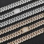 20mm Diamond Prong Link Chain
