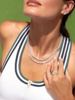3mm Diamond Tennis Chain Necklace