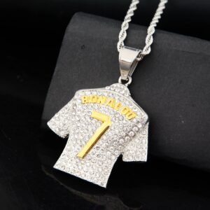 Cristiano Ronaldo 7 Necklace for Football Fans