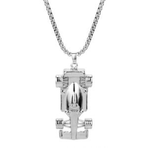 F1 Racing Car Necklace
