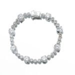 7 Inch Tennis Bracelets for Women with Round Zircons