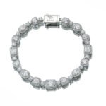 5MM Tennis Bracelets 18K Gold Plated Jewelry
